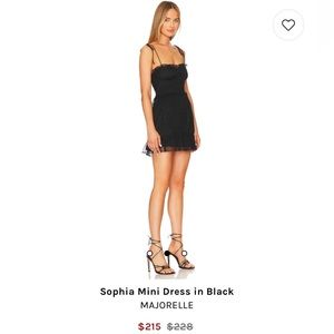 NWT Black Majorelle Dress 🖤